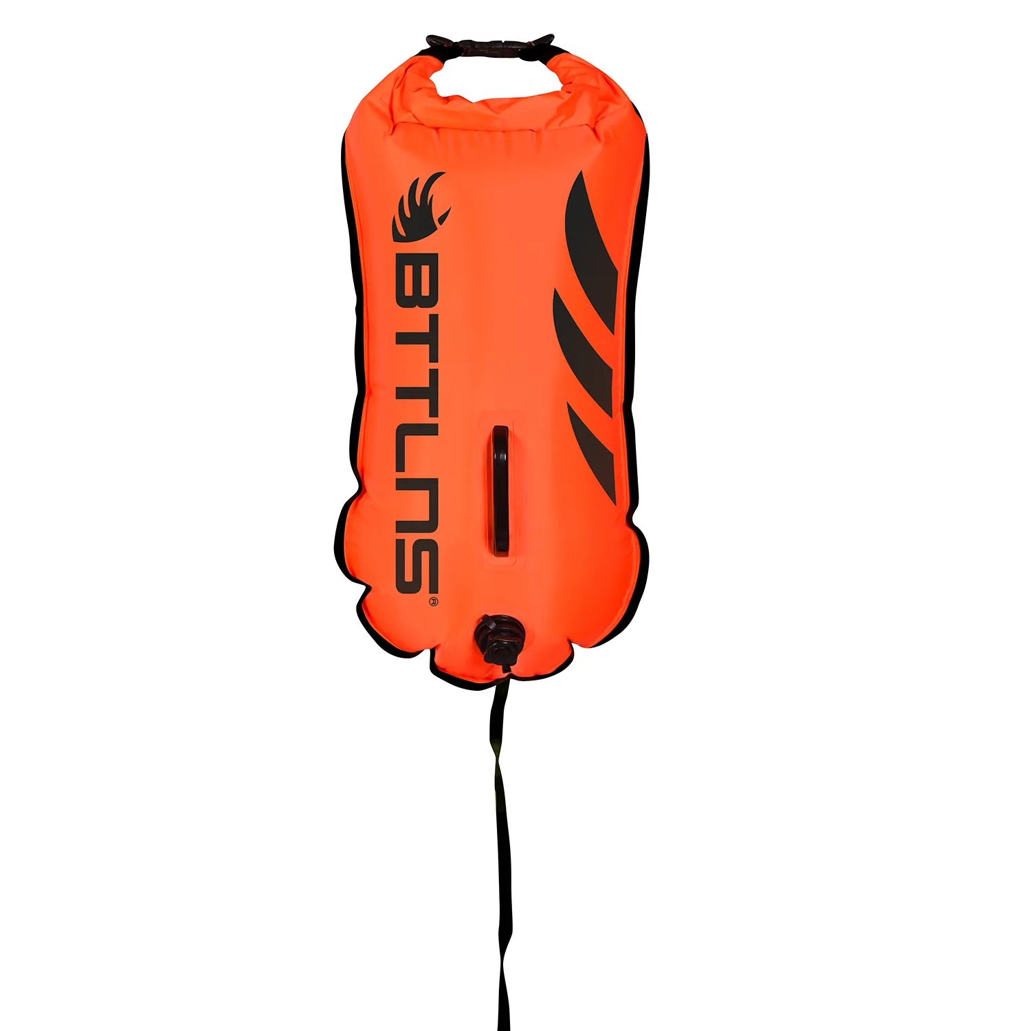 BTTLNS Kronos 2.0 rugtas zwemboei 28 liter oranje