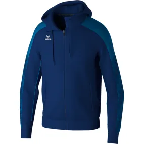 Erima Evo Star Trainingsjack Met Capuchon Heren - Marine / Blauw