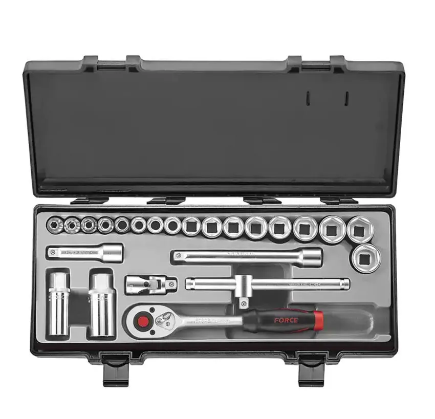 FORCE 3251 3/8″ Doppenset Golf profiel 24 delig