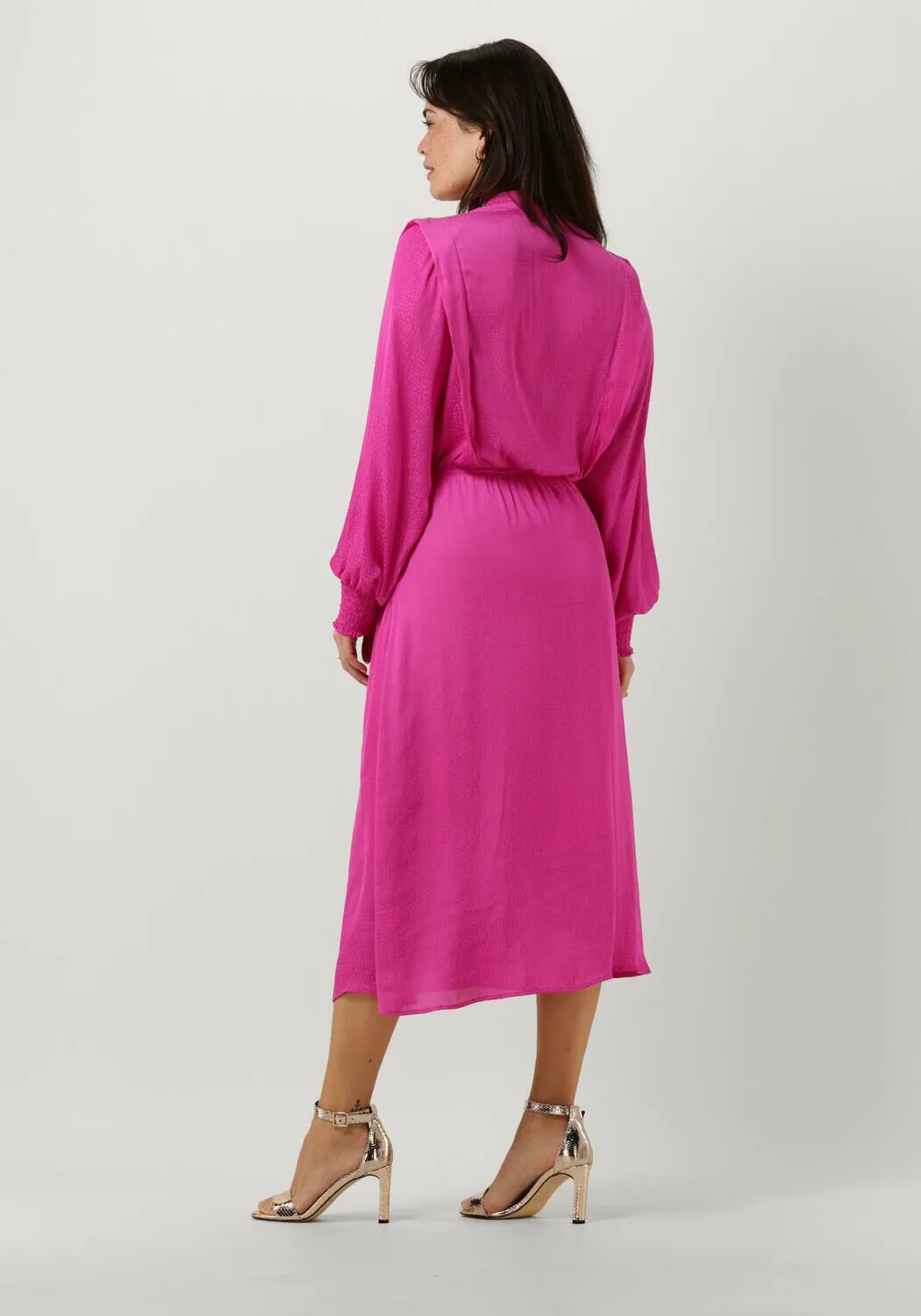 roze co'couture midi jurk cassie dress