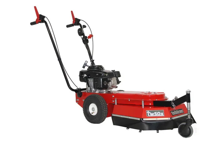 Tielburger TW 50 X Pro aangedreven onkruidborstelmachine GXV 160 met steunwiel