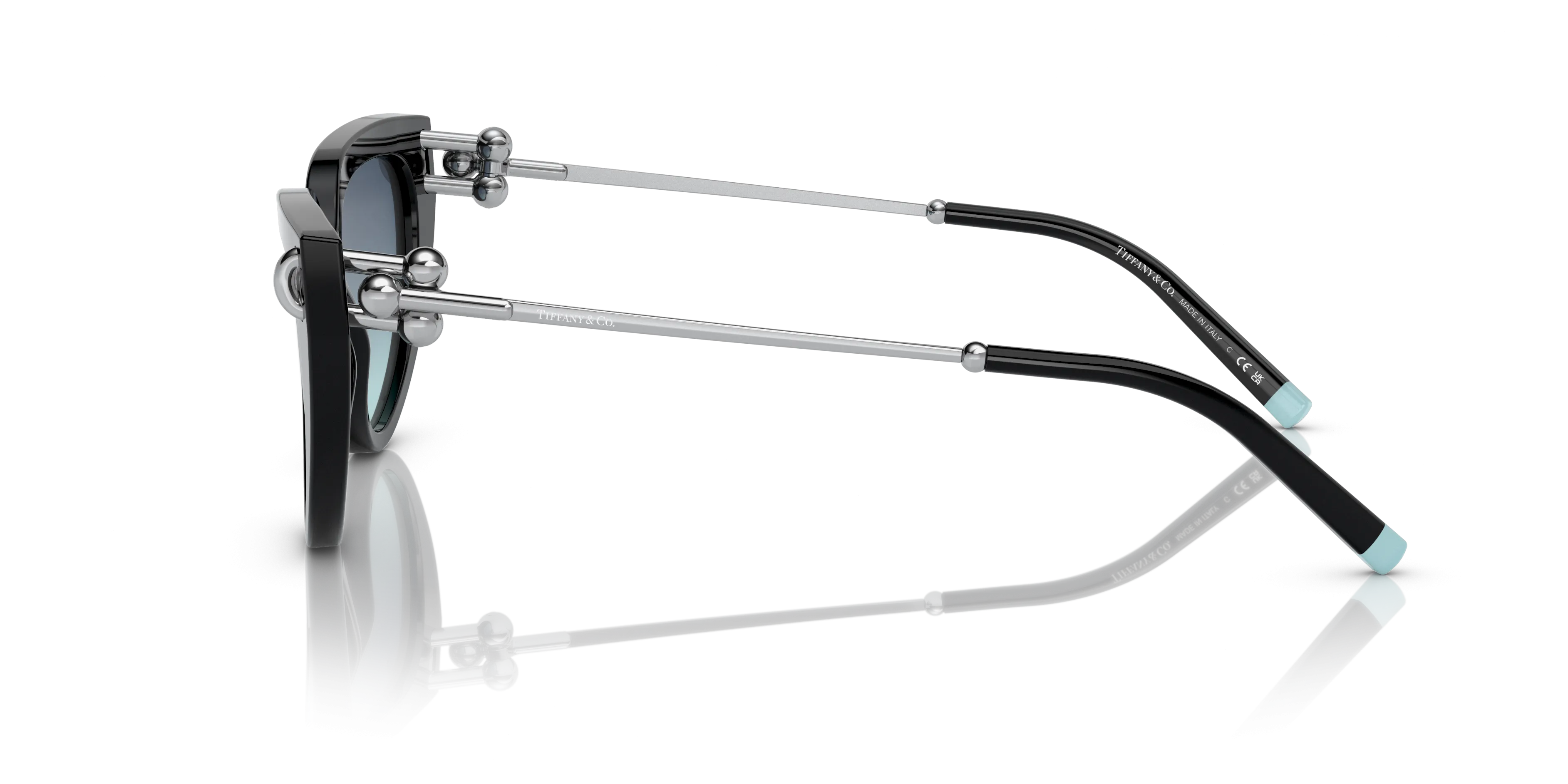 TIFFANY & CO. TF4195 L (54  17)  WITH BLAUW LENSES AND ZWART FRAME