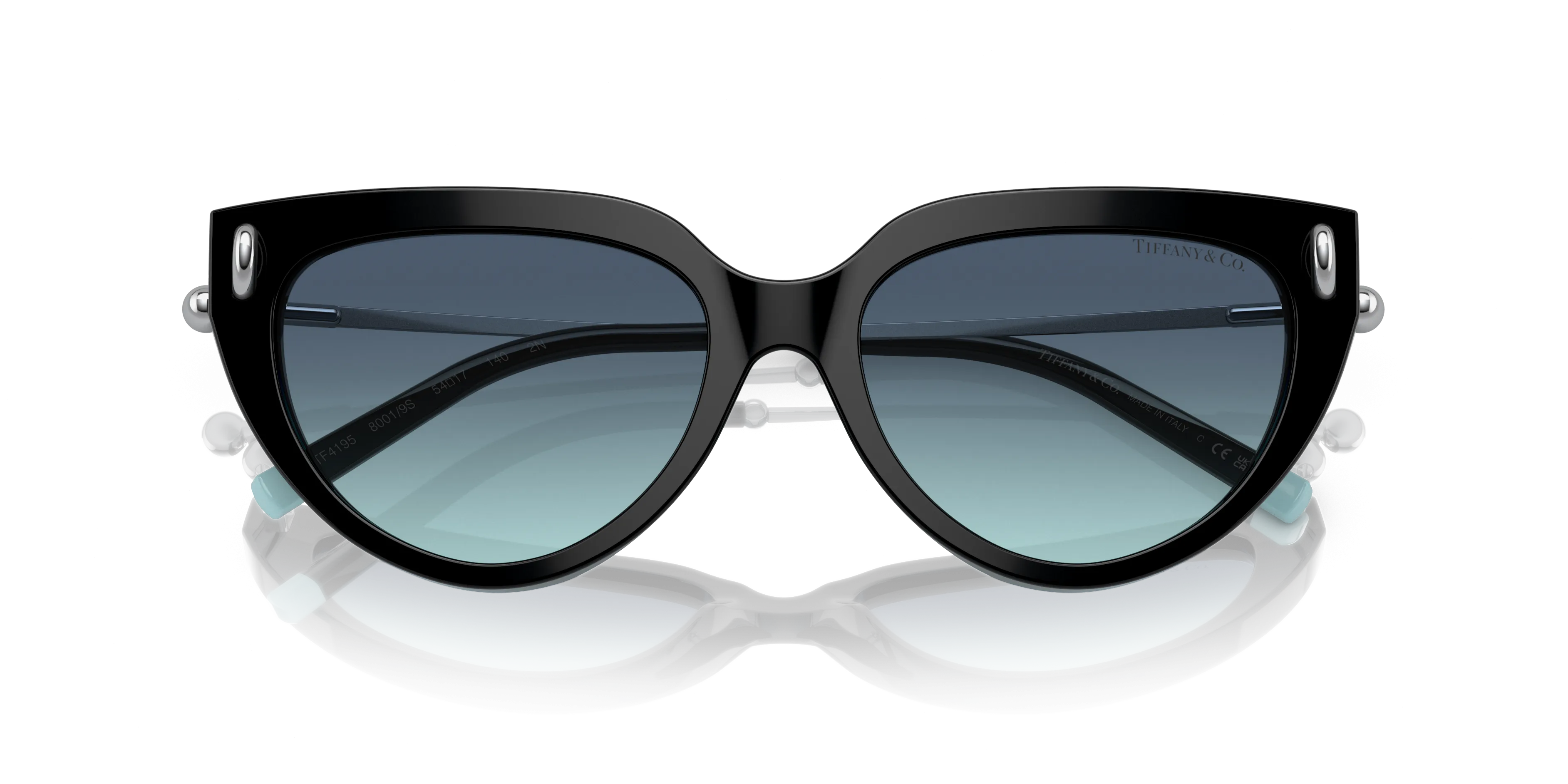 TIFFANY & CO. TF4195 L (54  17)  WITH BLAUW LENSES AND ZWART FRAME